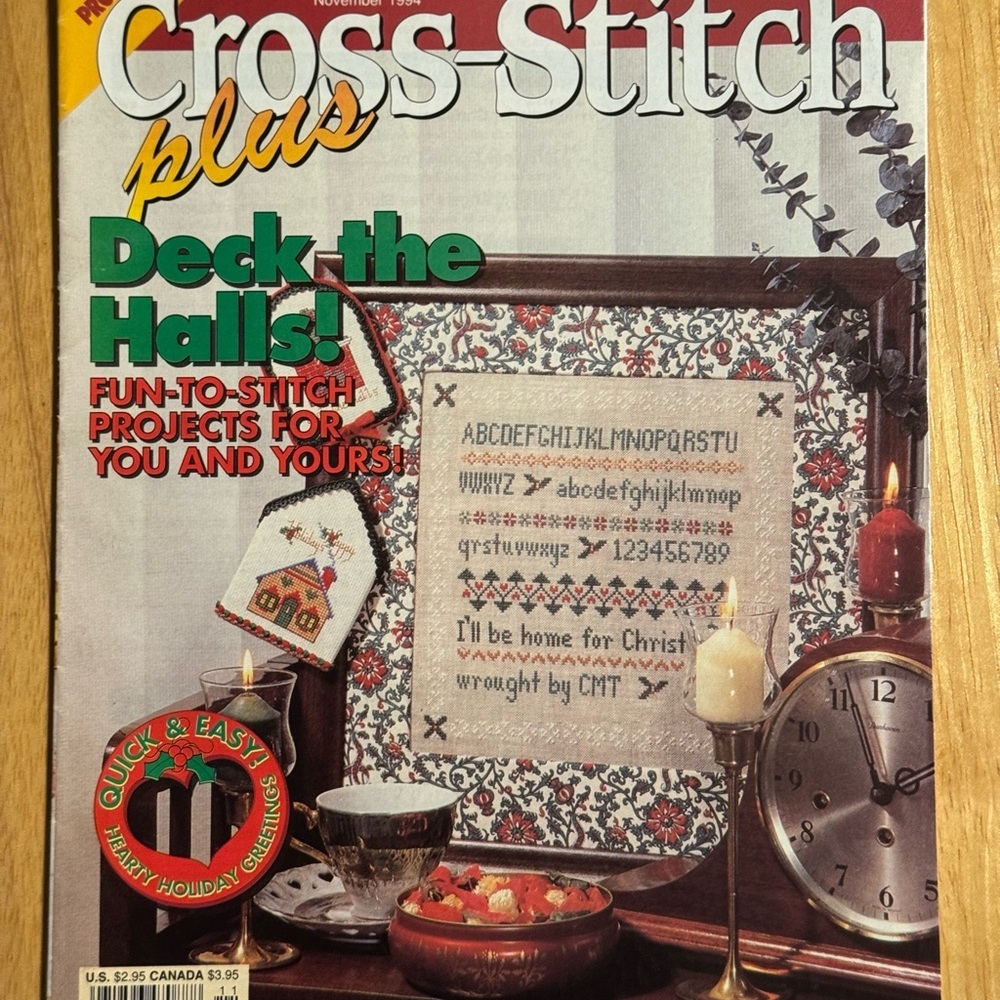 Cross-Stitch Plus Magazine November‎ 1994